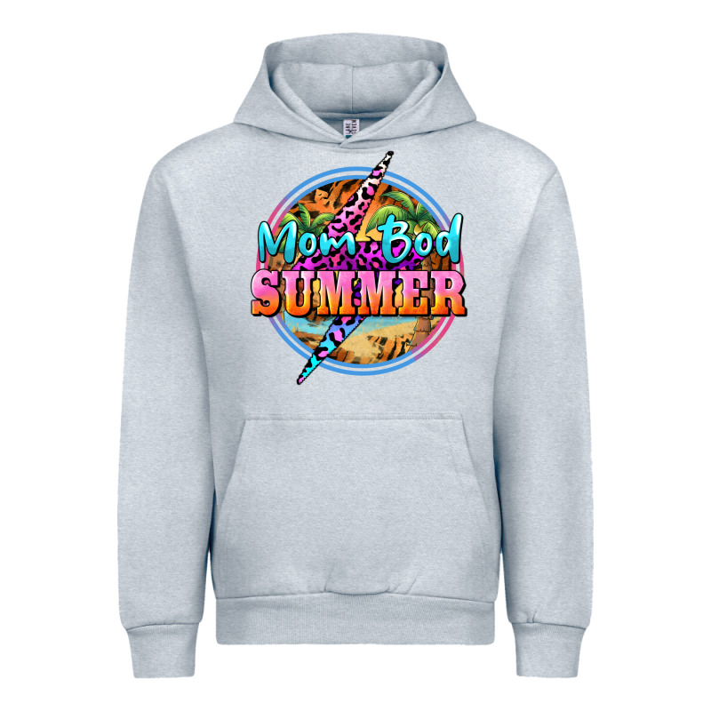 Mom Bod Summer Urban Hoodie by BarkalooDesign | Teevron