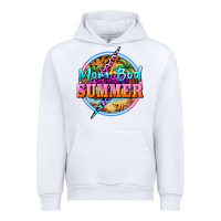 White mom bod summer Urban Hoodie - BarkalooDesign