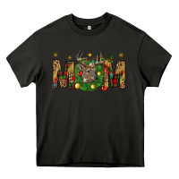 Asphalt Western Mom With Reindeer Heavy Core Tee - BundleAndBundleShop