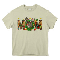 Western Mom With Reindeer Heavy Core Tee | Teevron