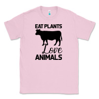 Bubblegum Pink Eat Plants Love Animals Classic Tee - Bettercallsaul