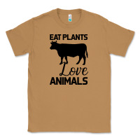 Toasted Coconut Eat Plants Love Animals Classic Tee - Bettercallsaul