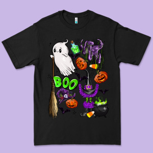 Cute Ghost Premium Tee Designed By Lillyallendesigns
