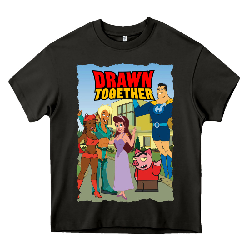 Drawn Together Heavy Core Tee by lanVoArt | Teevron