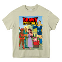 Mossy drawn together Heavy Core Tee - lanVoArt