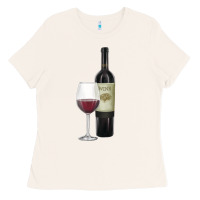 Bone California Wine Ladies Tee - RanaPortraitStore