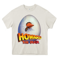 Cream howard the duck Heavy Core Tee - lanVoArt