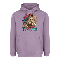 Lavender free spirit appaloosa horse Heavyweight Hoodie - LillyAllenDesigns