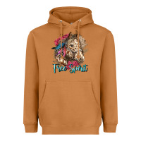 Meerkat free spirit appaloosa horse Heavyweight Hoodie - LillyAllenDesigns