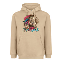 Mushroom free spirit appaloosa horse Heavyweight Hoodie - LillyAllenDesigns