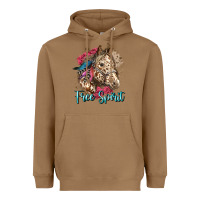 Toasted Coconut free spirit appaloosa horse Heavyweight Hoodie - LillyAllenDesigns