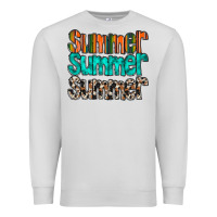 Dove Grey summer western Premium Sweatshirt - RacoonDesign