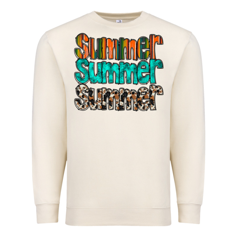Summer Western Premium Sweatshirt by RacoonDesign | Teevron