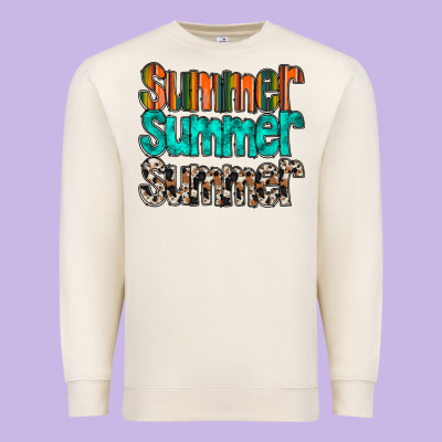 Summer Western Premium Sweatshirt Designed By Racoondesign