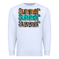 White summer western Premium Sweatshirt - RacoonDesign
