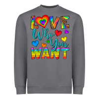 Storm Western Love Who You Want Heavyweight Sweatshirt - BundleAndBundleShop