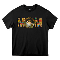 Black Western Mom With Baby Jesus Heavy Core Tee - BundleAndBundleShop