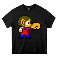 Black alex kidd 1 Heavy Core Tee - lanVoArt