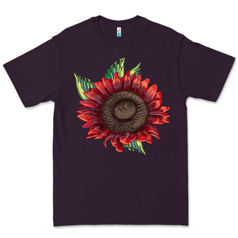 Procut Red Sunflower Premium Tee by LillyAllenDesigns | Teevron
