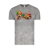 Cloud Rock gingerbread truck Vintage Tee - texasbilliewilder