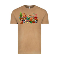 Vintage Camel gingerbread truck Vintage Tee - texasbilliewilder