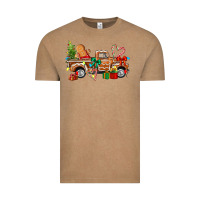 Vintage Coffee gingerbread truck Vintage Tee - texasbilliewilder