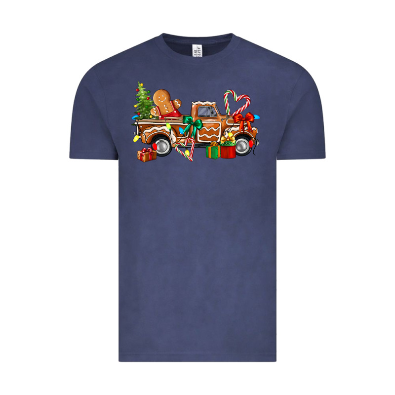 Gingerbread Truck Vintage Tee by texasbilliewilder | Teevron