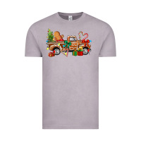 Vintage Zinc gingerbread truck Vintage Tee - texasbilliewilder