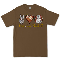 Cacao peace love baseball Premium Tee - RanaPortraitStore