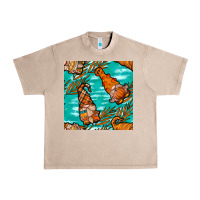 French Oak Fall gnomes Urban Heavy Tee - NancyCooperArtShop