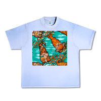 Grape Ice Fall gnomes Urban Heavy Tee - NancyCooperArtShop