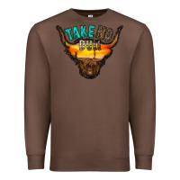 Chestnut take no bull Premium Sweatshirt - RacoonDesign