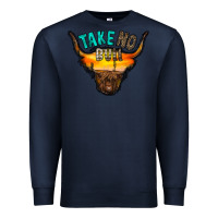 Navy take no bull Premium Sweatshirt - RacoonDesign