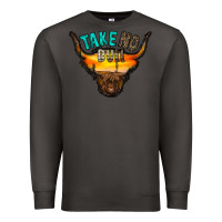 Smoke take no bull Premium Sweatshirt - RacoonDesign