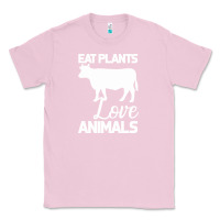 Bubblegum Pink Eat Plants Love Animals Classic Tee - Bettercallsaul
