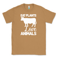 Toasted Coconut Eat Plants Love Animals Classic Tee - Bettercallsaul