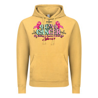 Vintage Mustard Heal Cancer Luke 1:37 cross Cancer Awareness Vintage Hoodie - HowdyJamesFarm