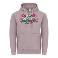 Vintage Zinc Heal Cancer Luke 1:37 cross Cancer Awareness Vintage Hoodie - HowdyJamesFarm