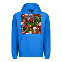 True Royal christmas horse leopard Premium Hoodie - FaDigitalArtStudio