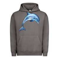 Pigment Tornado dolphin Urban Hoodie - BarkalooDesign