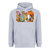 Heather Grey tis the season baseball Heavyweight Hoodie - RacoonDesign