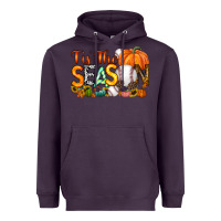 Plum tis the season baseball Heavyweight Hoodie - RacoonDesign