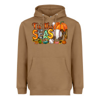 Toasted Coconut tis the season baseball Heavyweight Hoodie - RacoonDesign