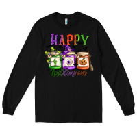 Black happy halloween jars Long Sleeve Tee - CowGirlArtShop