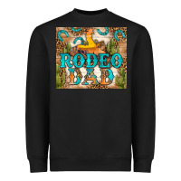 Black Western Rodeo Dad Tumbler Heavyweight Sweatshirt - BundleAndBundleShop