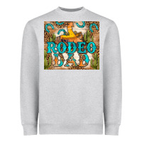 Heather Grey Western Rodeo Dad Tumbler Heavyweight Sweatshirt - BundleAndBundleShop