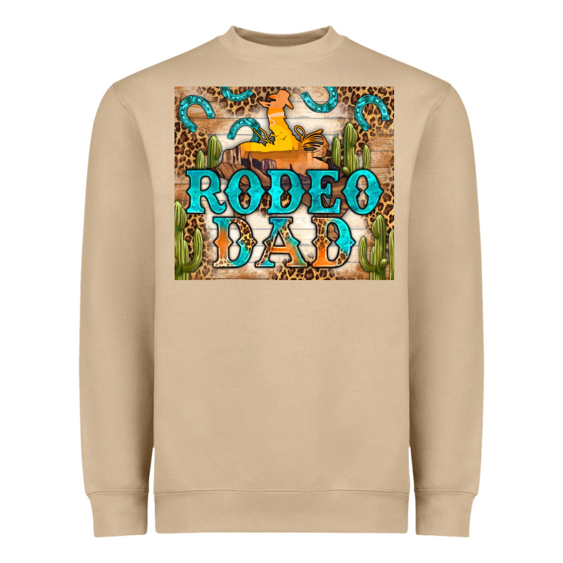 Western Rodeo Dad Tumbler Heavyweight Sweatshirt by BundleAndBundleShop | Teevron