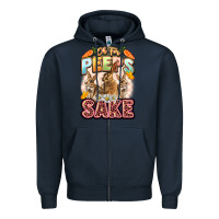 Navy Oh for peeps sake Easter Day Zipper Hoodie - LillyAllenDesigns