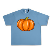 Pebble Blue pumpkin Urban Heavy Tee - texasbilliewilder