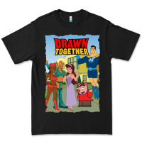 Black drawn together Premium Tee - lanVoArt